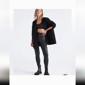 Knix Faux leather leggings, Large